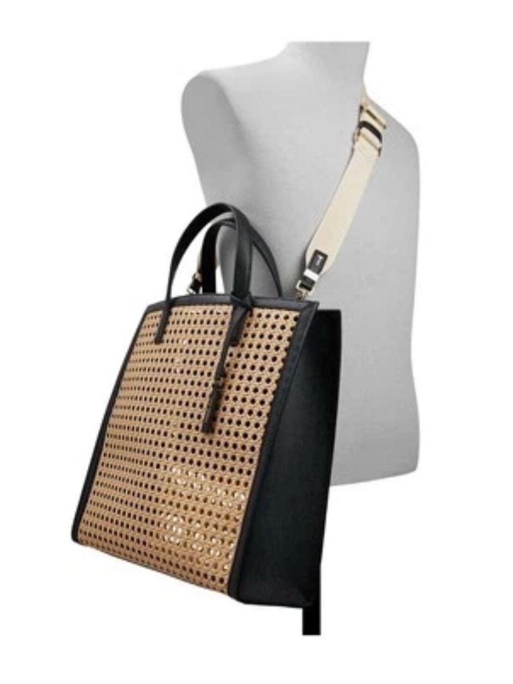 Ted Baker Flo June Wicker Tote Bag | NWT - Picture 3 of 16